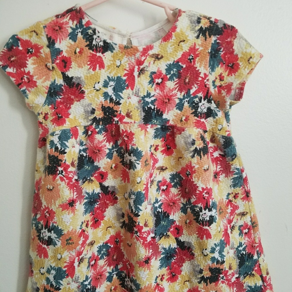 Zara baby girl floral dress